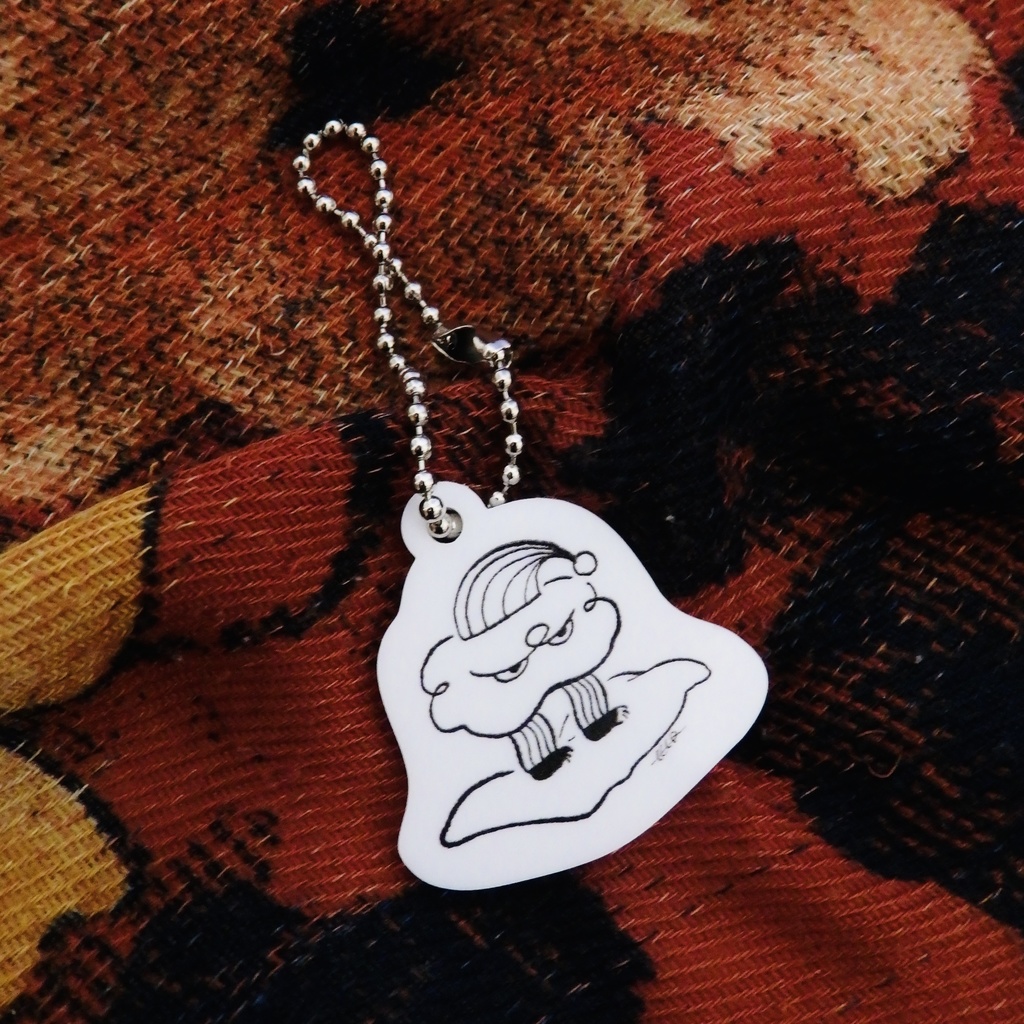 もくもくさんアクリルキーホルダー