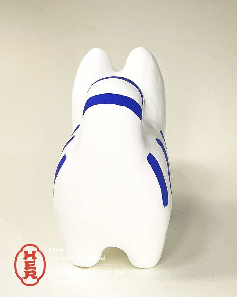 【青い張子】虎張子Mサイズ/おこりんぼ