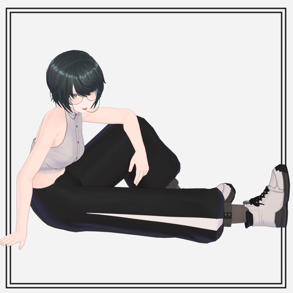 【オリジナル3Dモデル】龍玲-Ryurei-