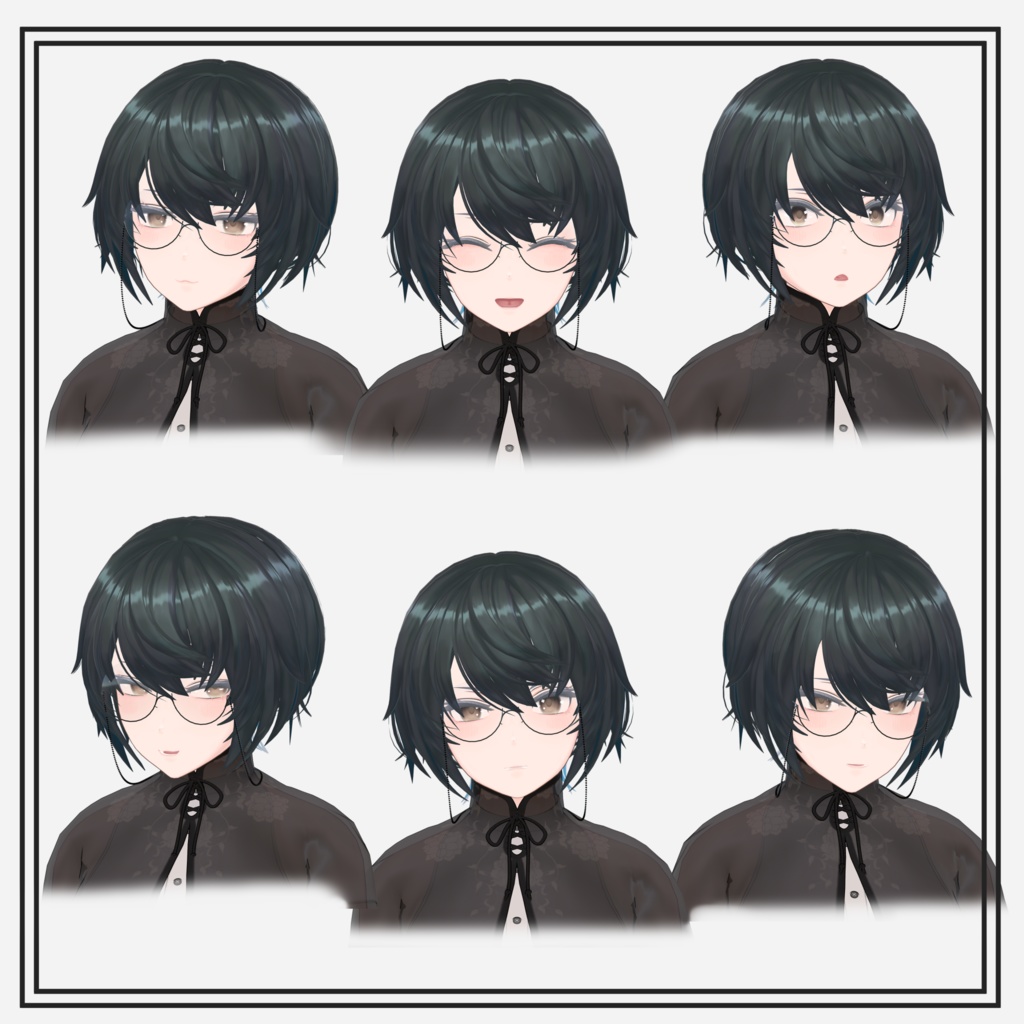 【オリジナル3Dモデル】龍玲-Ryurei-