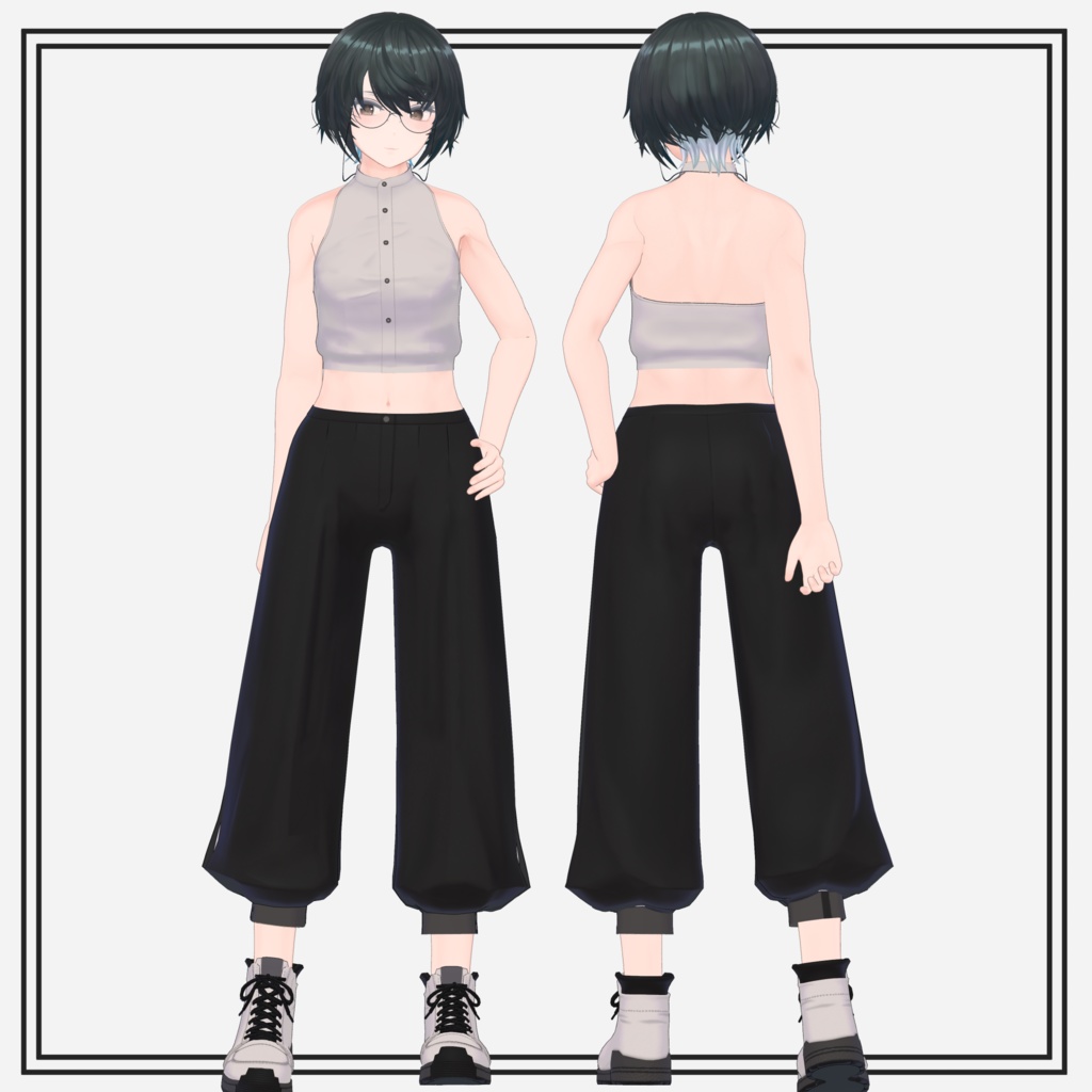 【オリジナル3Dモデル】龍玲-Ryurei-