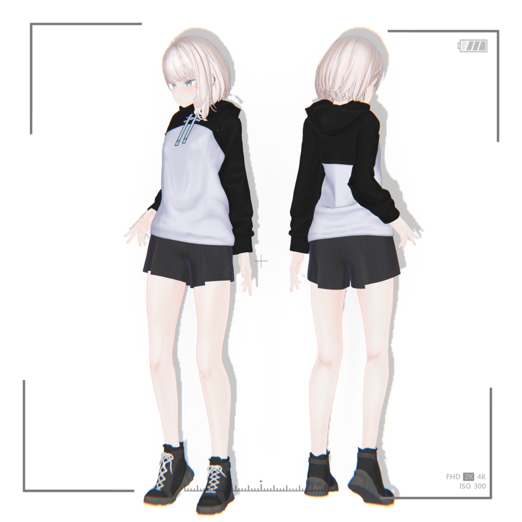 【オリジナル3Dモデル】Clusea-クルセア-