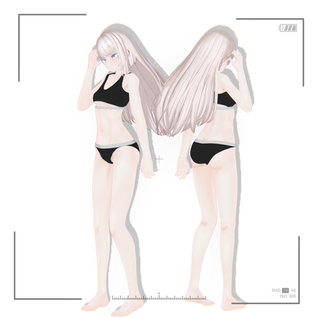 【オリジナル3Dモデル】Clusea-クルセア-