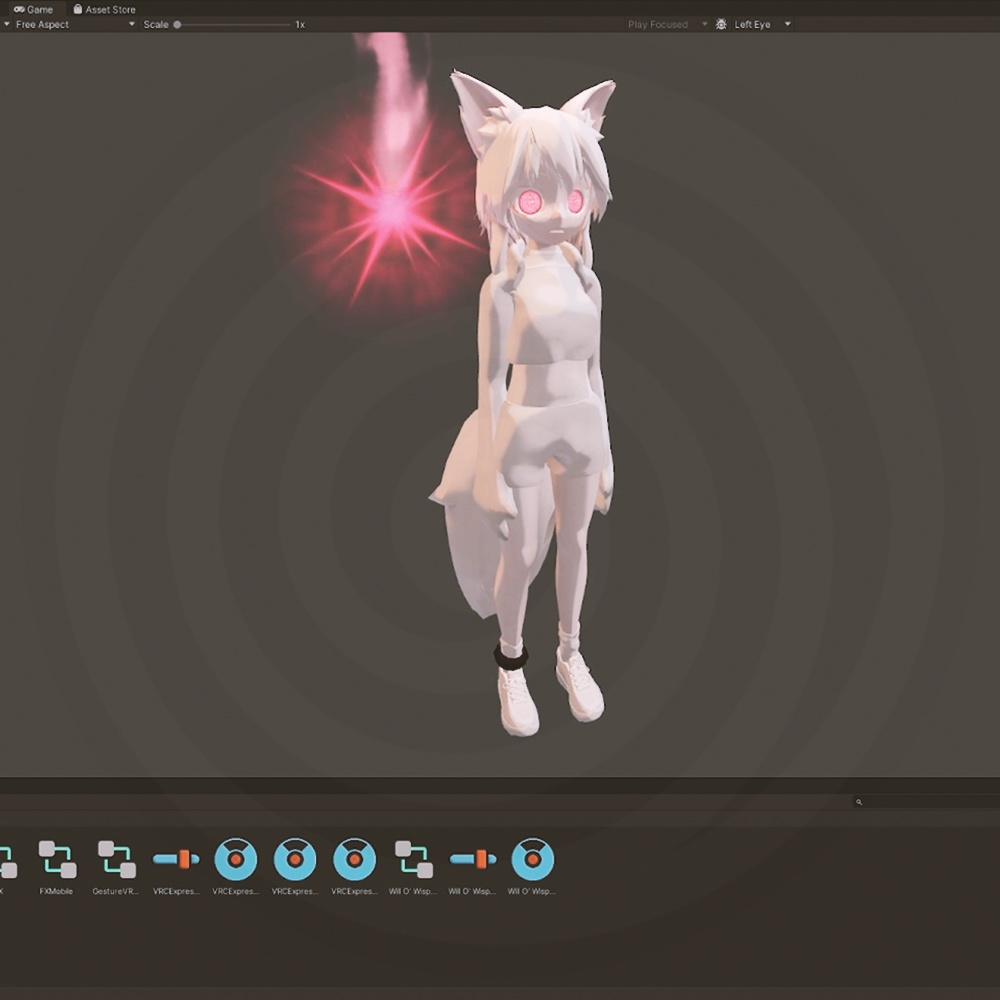 Albino Will O' Whisp