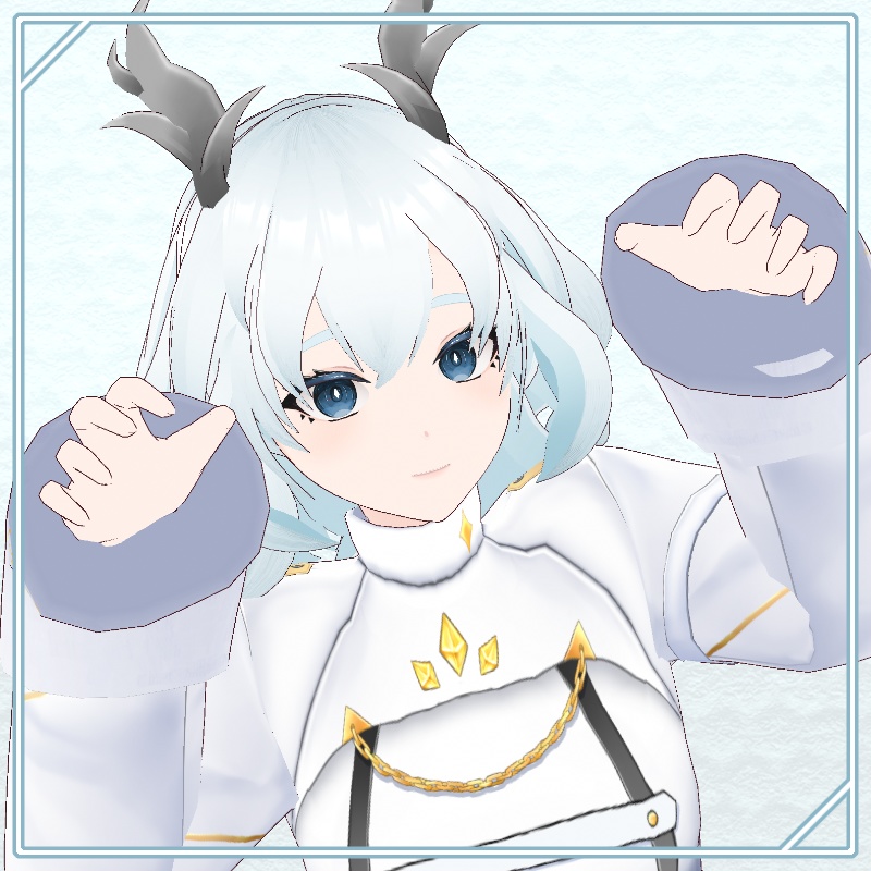 オリジナル3Dモデル VRoid  エルシー