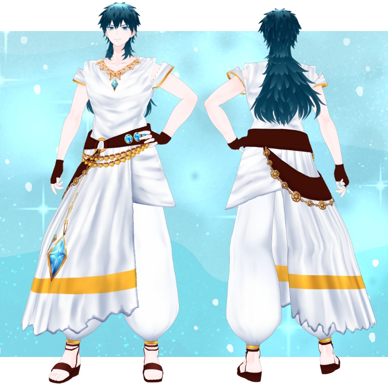 3Dモデル 「アラン・ジルド」VRoid