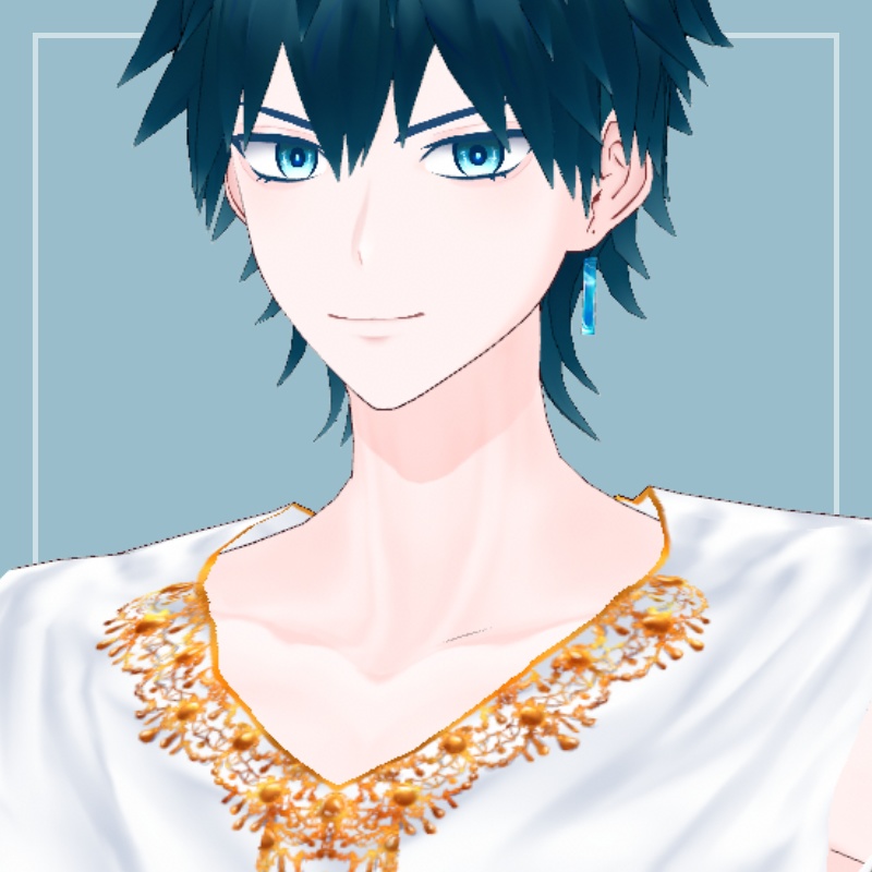 VRoid 筋肉質 肌テクスチャ