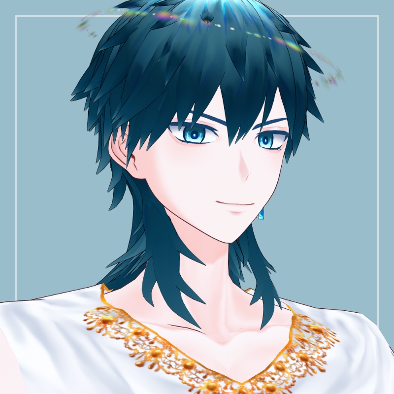 VRoid 筋肉質 肌テクスチャ