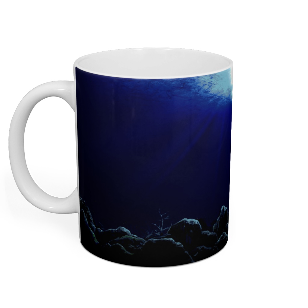 マグカップ:海の底