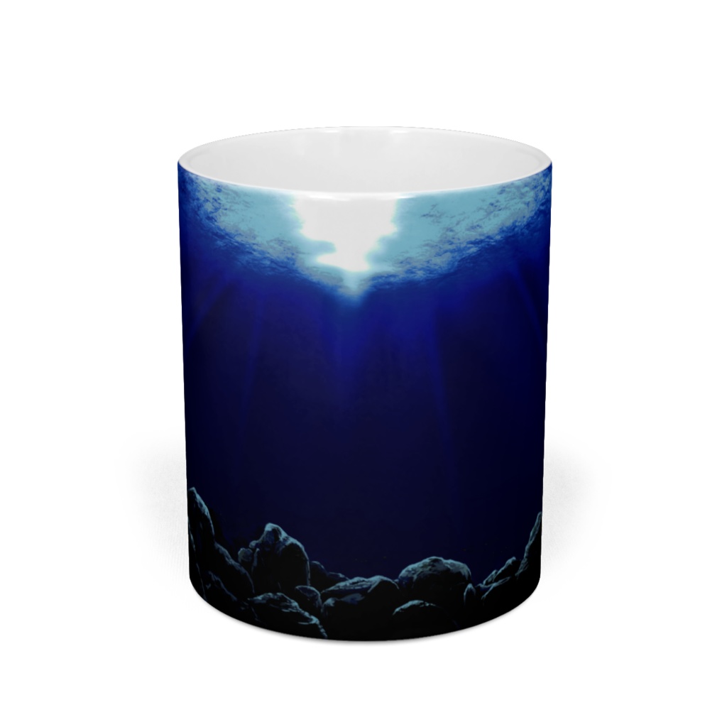 マグカップ:海の底