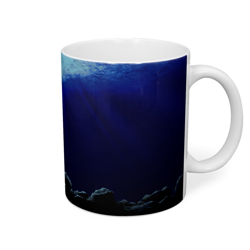 マグカップ：海の底