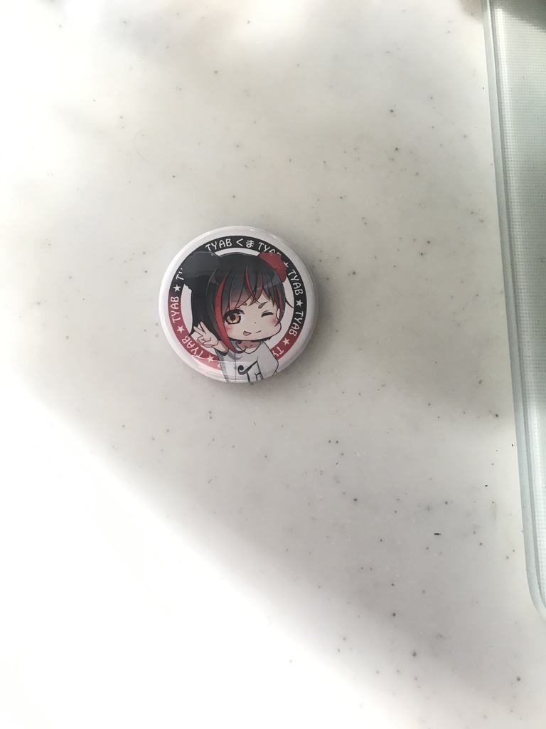 ちゃぶくまくん缶バッジ！