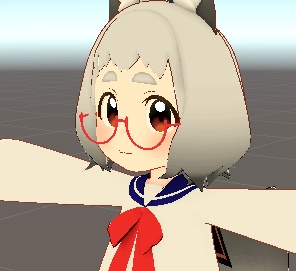 丸メガネ(VRChat向け)