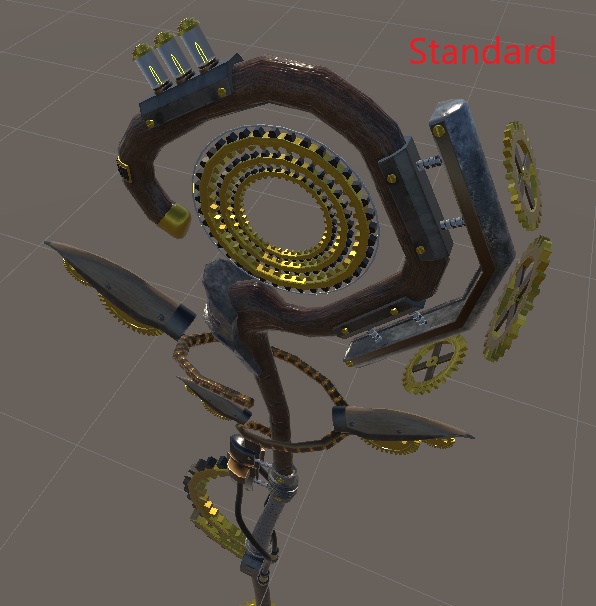 スチームパンク風 魔法の杖【VRChat想定】