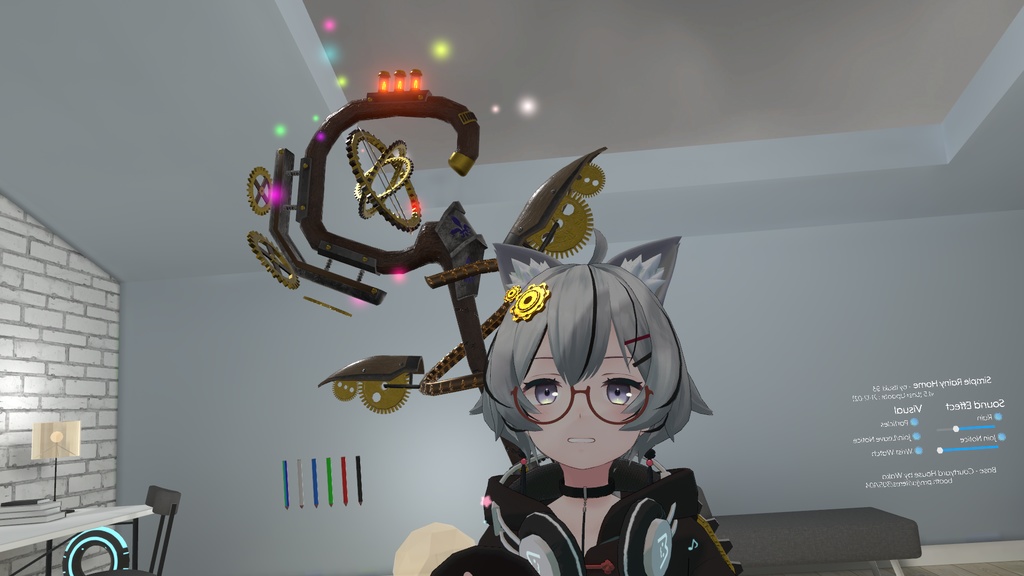 スチームパンク風 魔法の杖【VRChat想定】