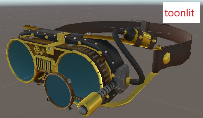 スチームパンク風 ゴーグル【VRChat想定】