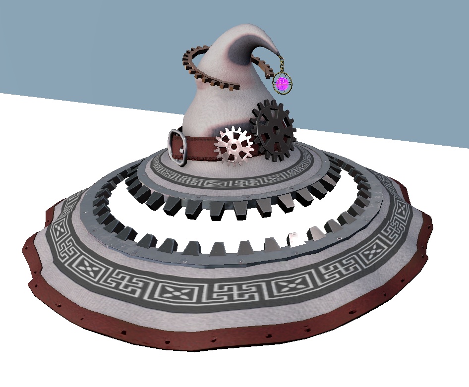 魔女の帽子 スチームパンク風