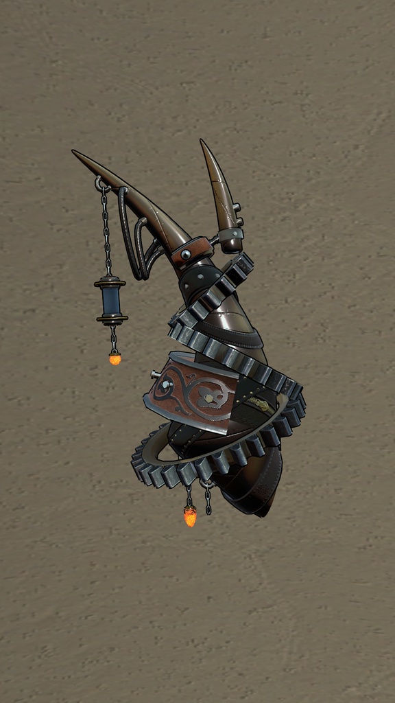 スチームパンク風 ツノ