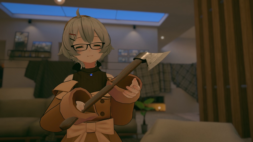 【Quest対応】斧&投擲パーティクル