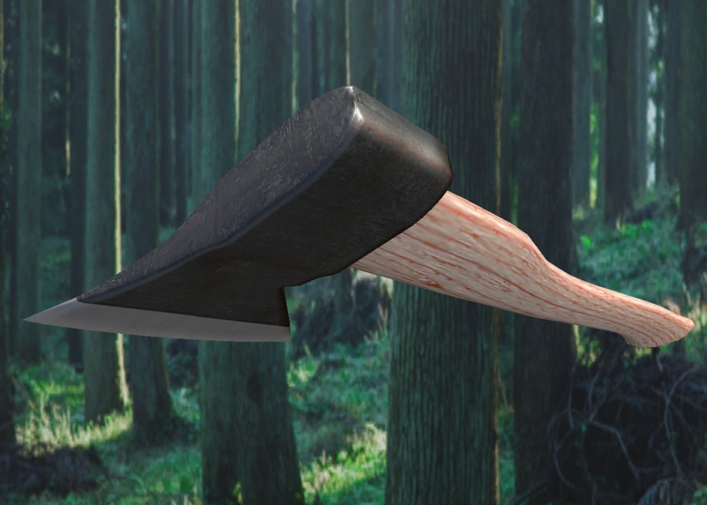 【Quest対応】斧&投擲パーティクル