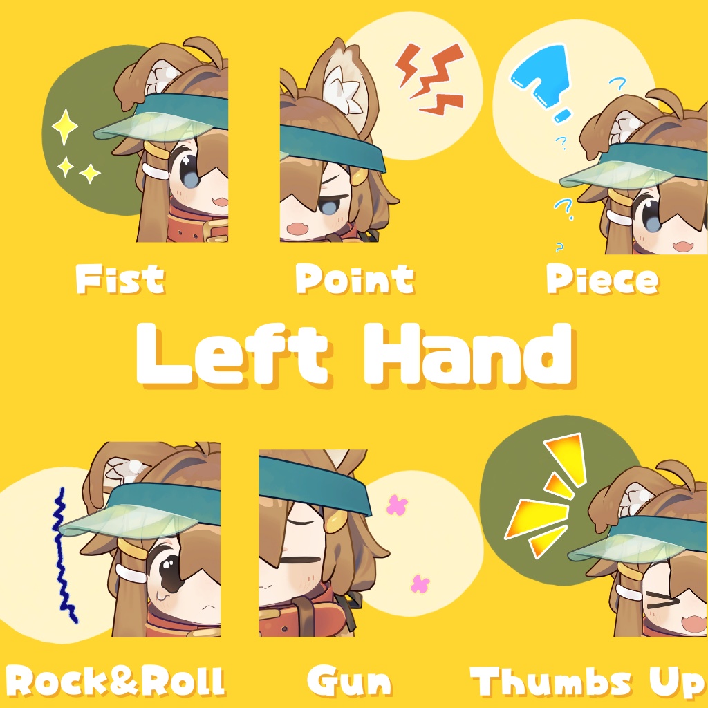 まめひなた向け 表情パーティクル【Quest対応】