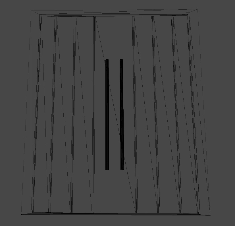 【無料】お洒落なドア【VRChat想定】