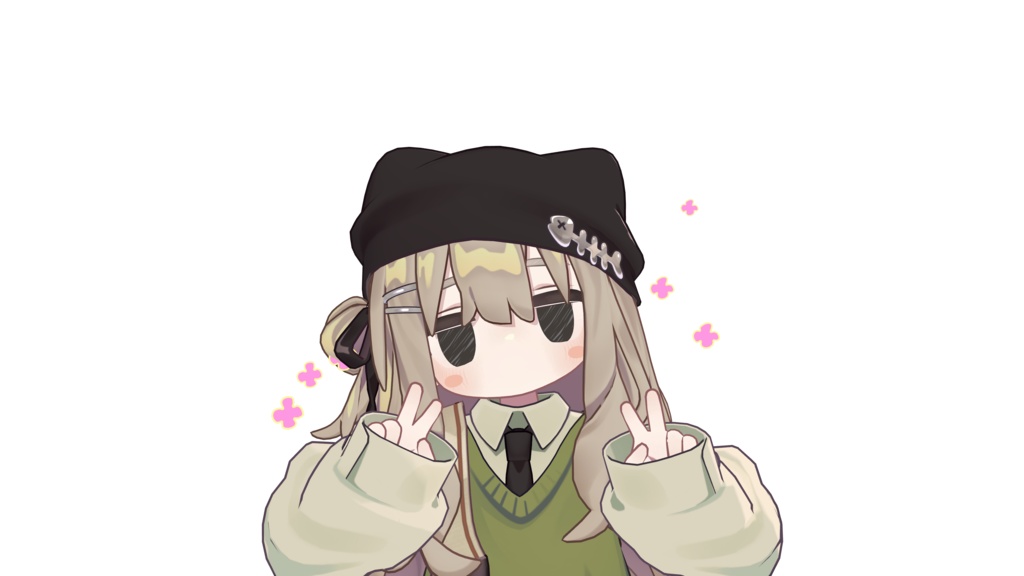 キプフェル無表情ギミック+表情パーティクル