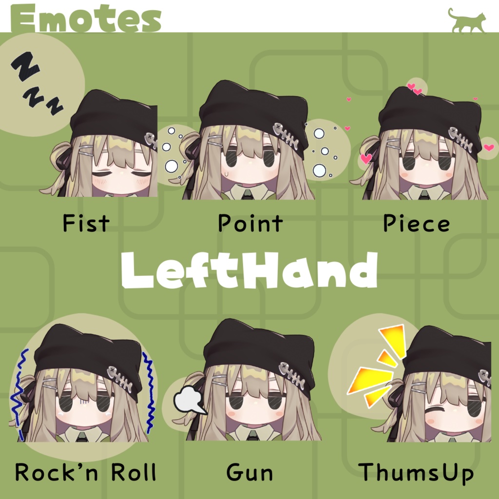 キプフェル無表情ギミック+表情パーティクル