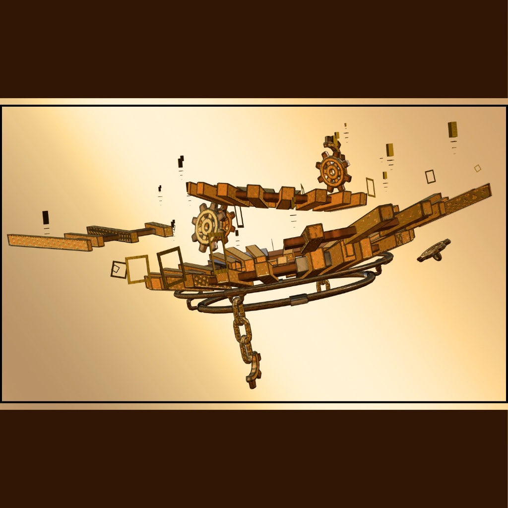 【パーティクル付き】スチームパンクヘイロー