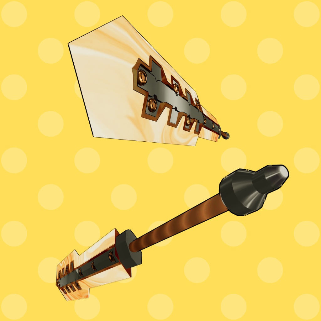 【MA対応】木の大剣【持ち替えギミックあり】