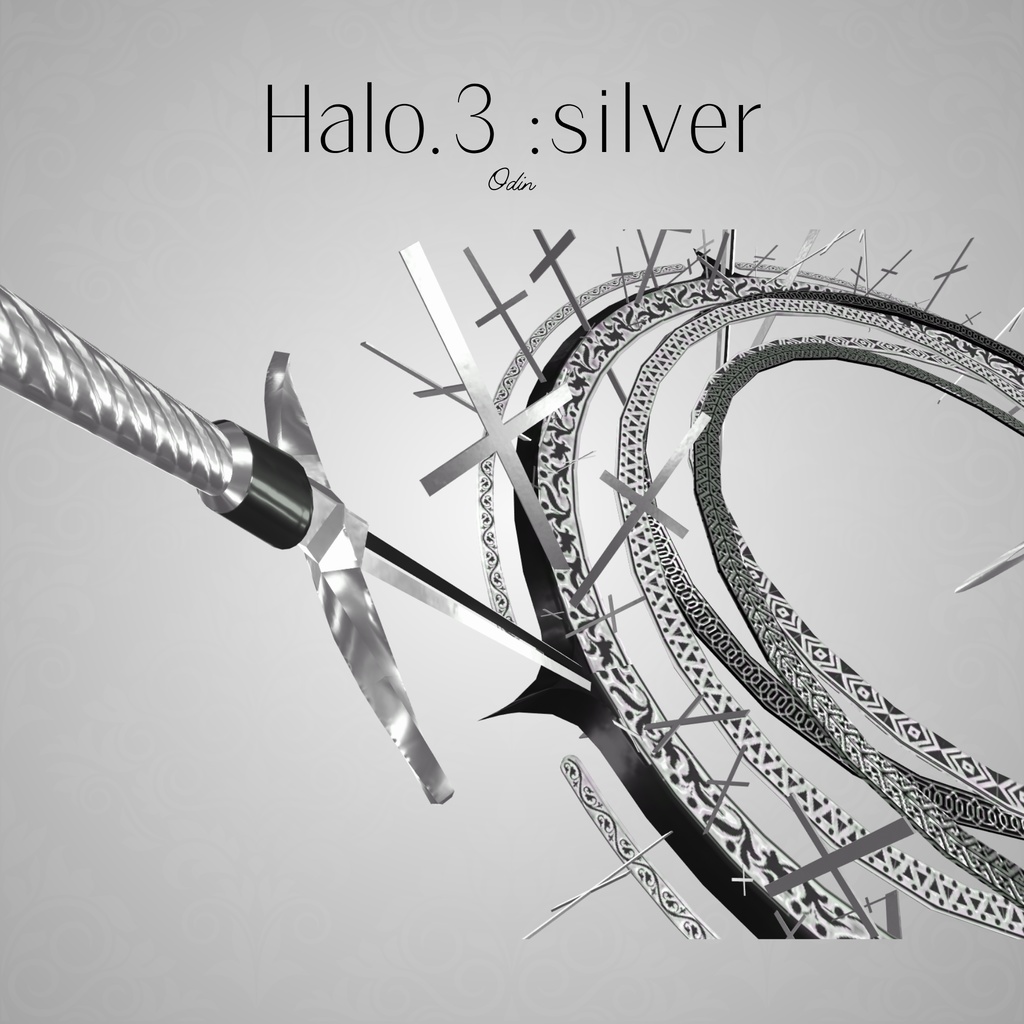 【4種8色】ゴシックヘイロー【回転アニメーション付き】