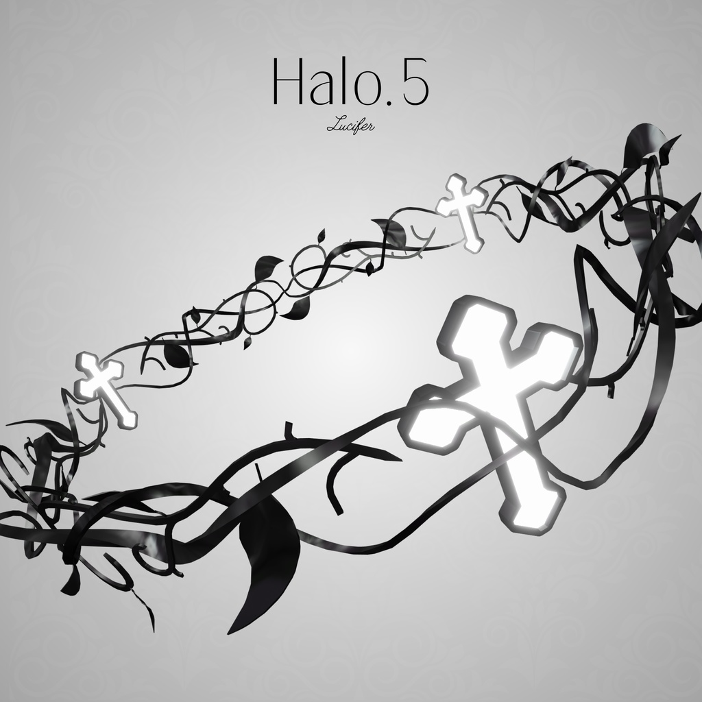 【4種8色】ゴシックヘイロー【回転アニメーション付き】