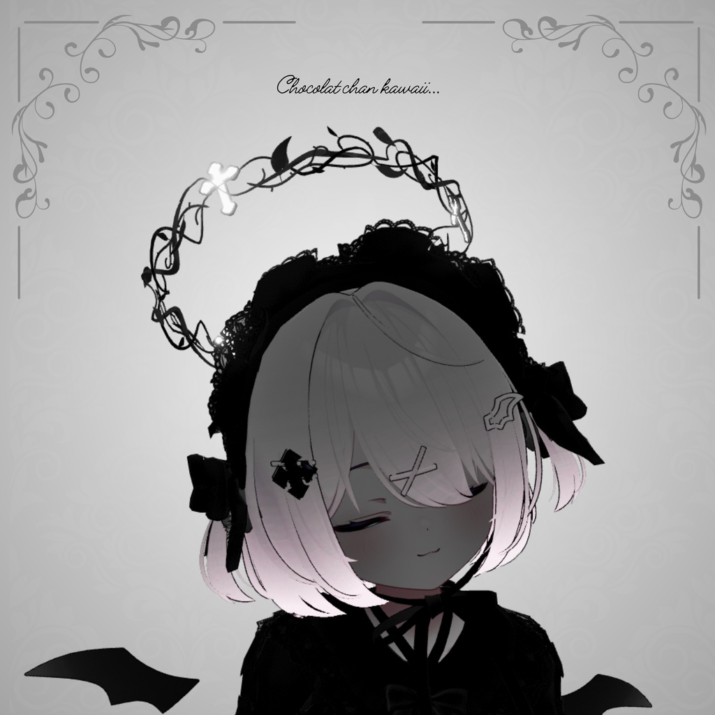 【4種8色】ゴシックヘイロー【回転アニメーション付き】