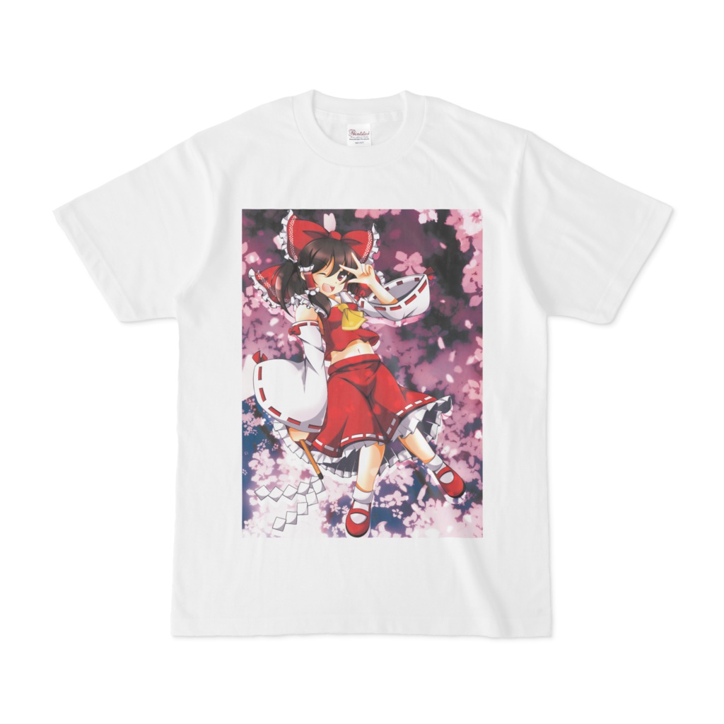 博麗霊夢のYR1Tシャツ(カラー)