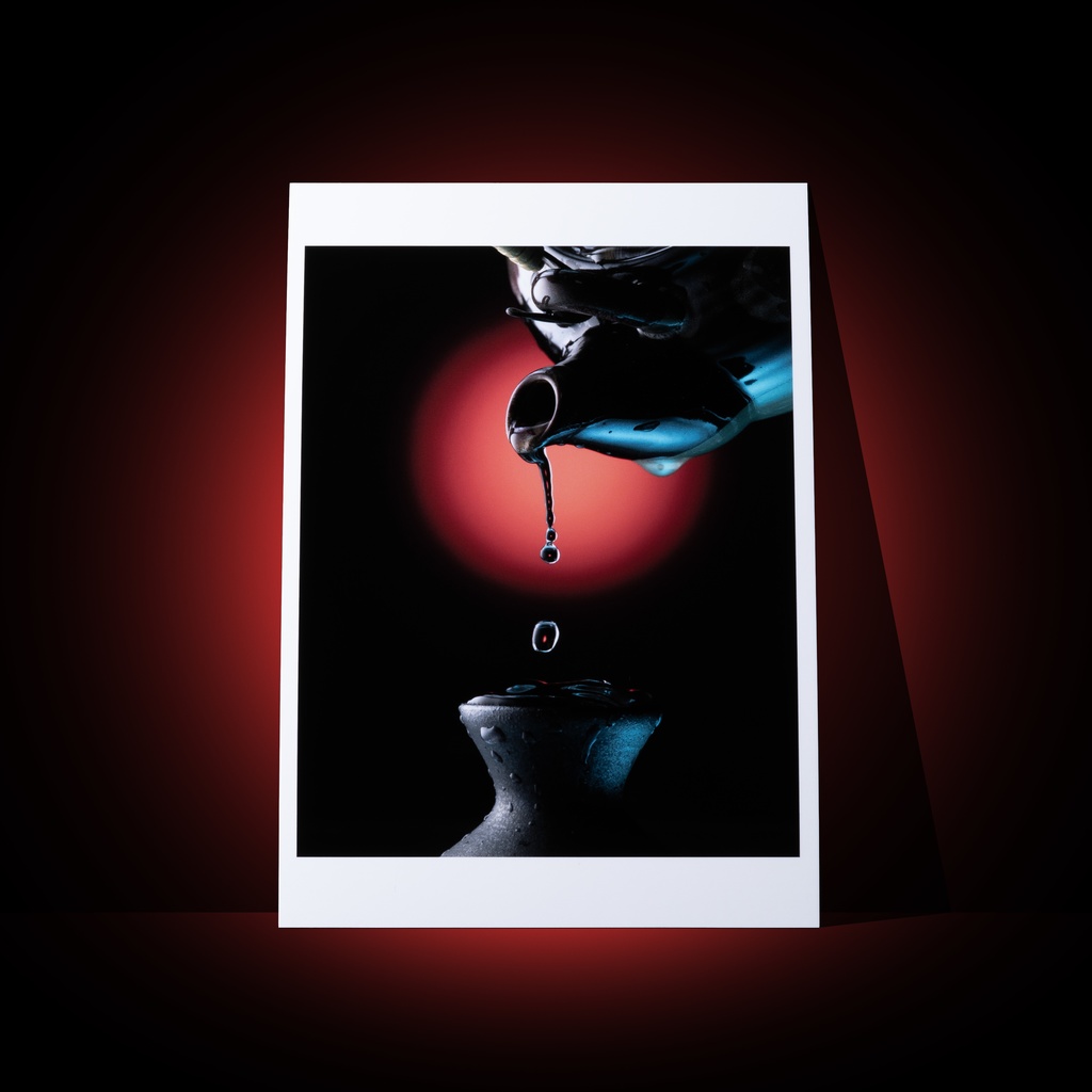 [A3 photo print] Japanese beauty of teapot and water