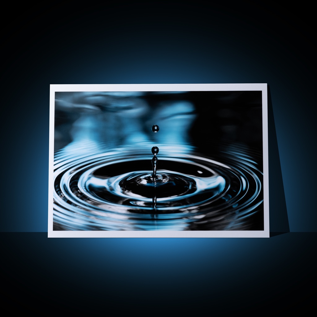 [A3 photo print] water drop