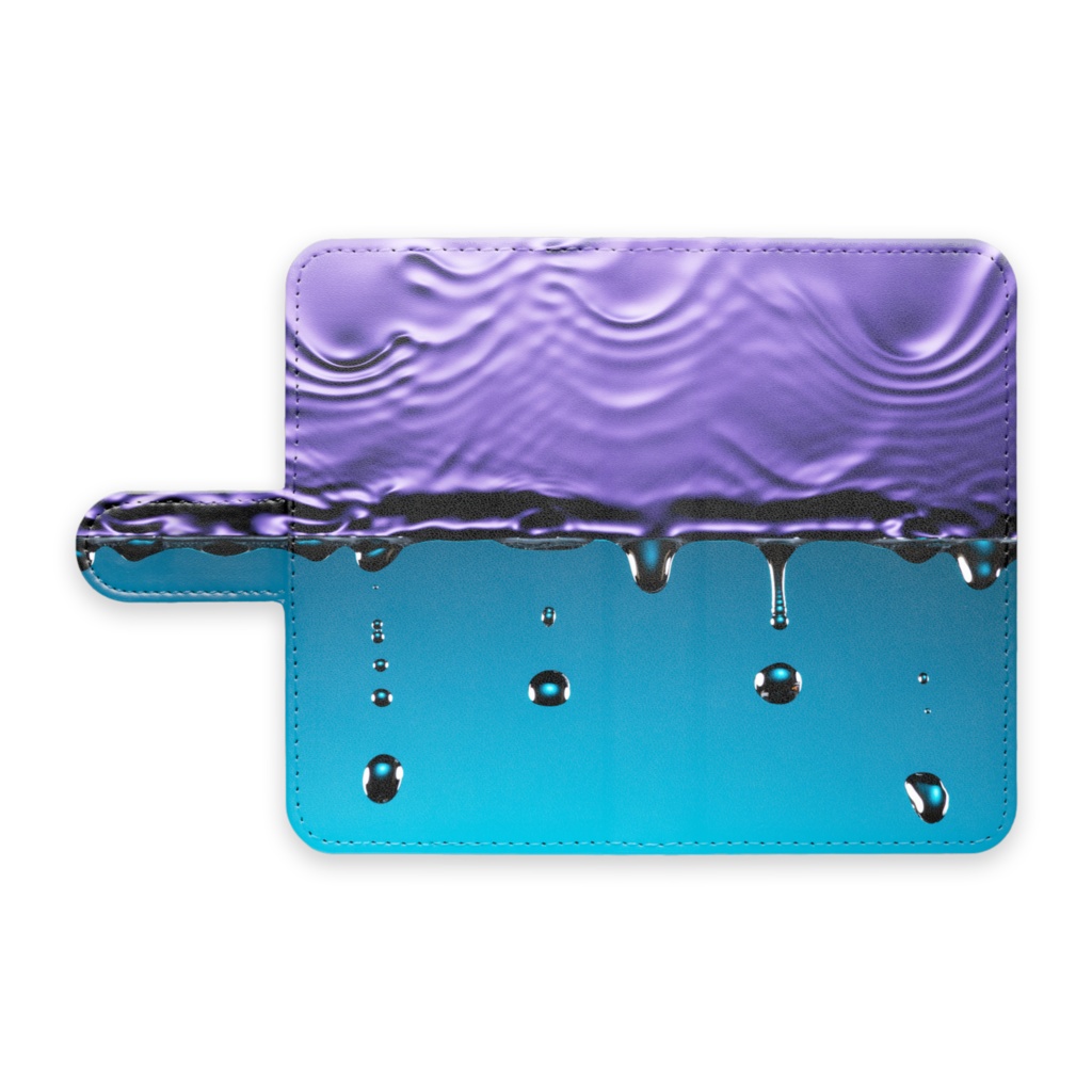 Android Case - Mirror and Water [Blue and Purple]