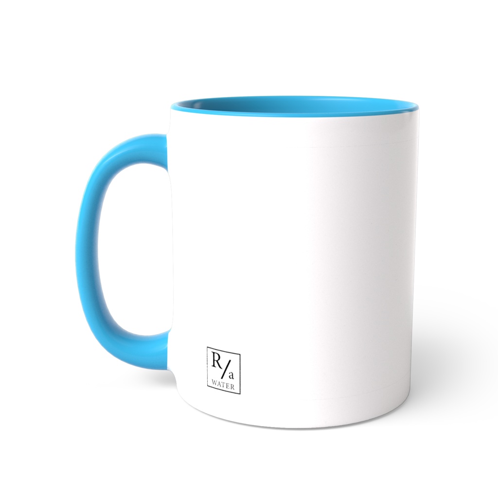 Water and yellow ginkgo mug