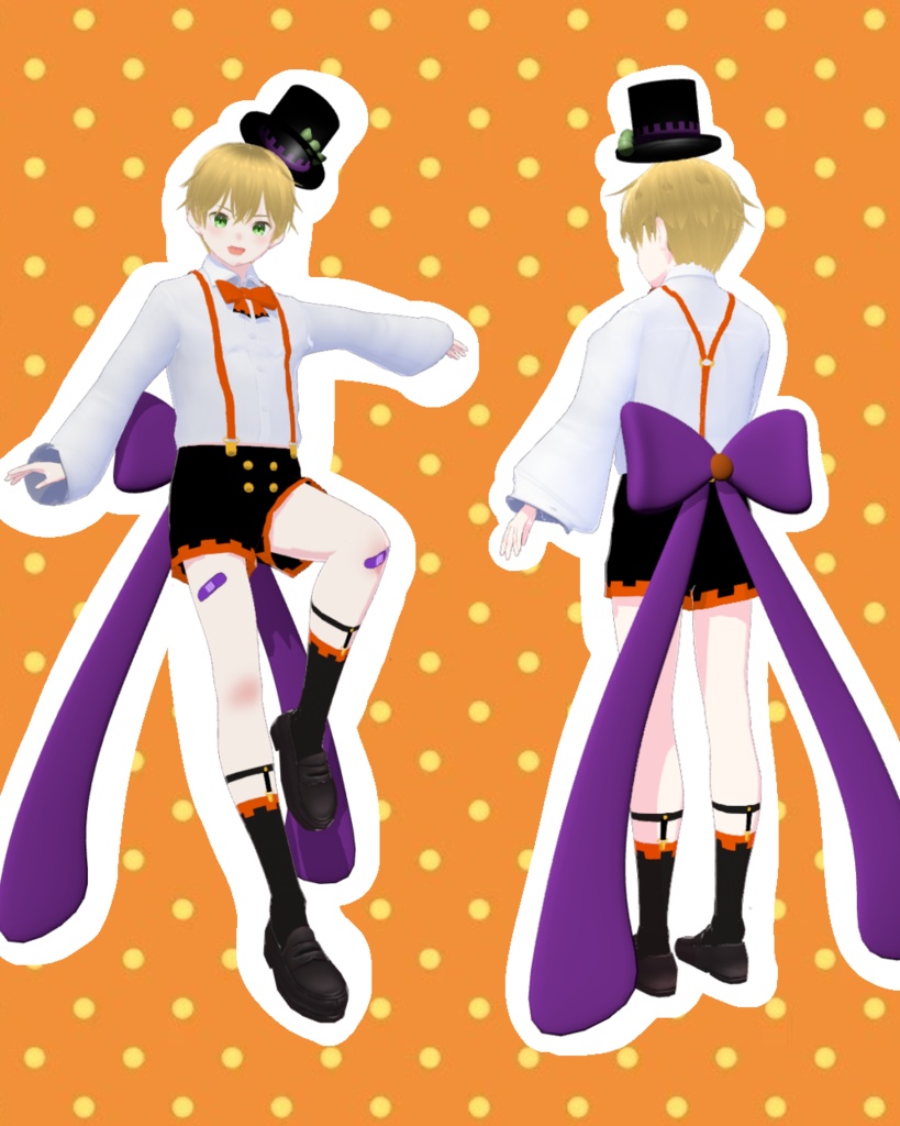 【VRM形式アバター】ウィル君【ハロウィンアバター】