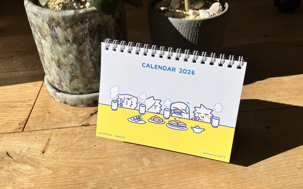 2026年卓上カレンダー