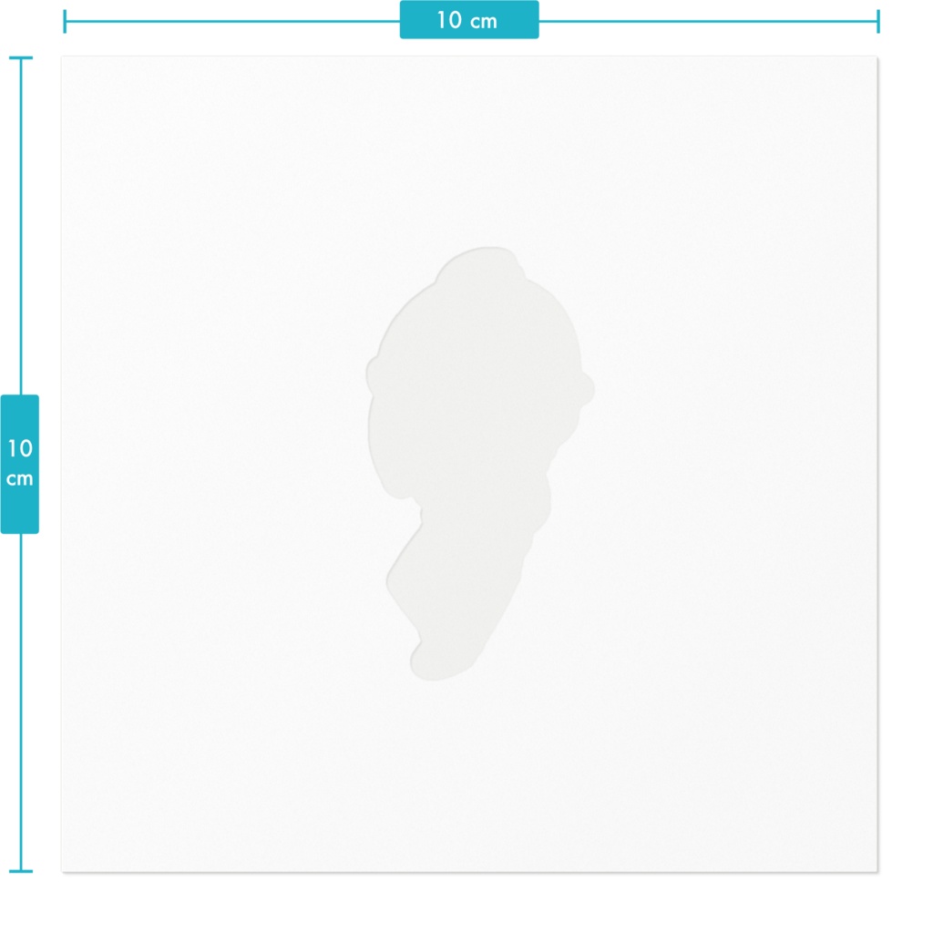 日境月ステッカーシール