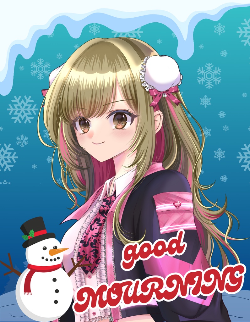 【クリスマス】おはようポスト素材