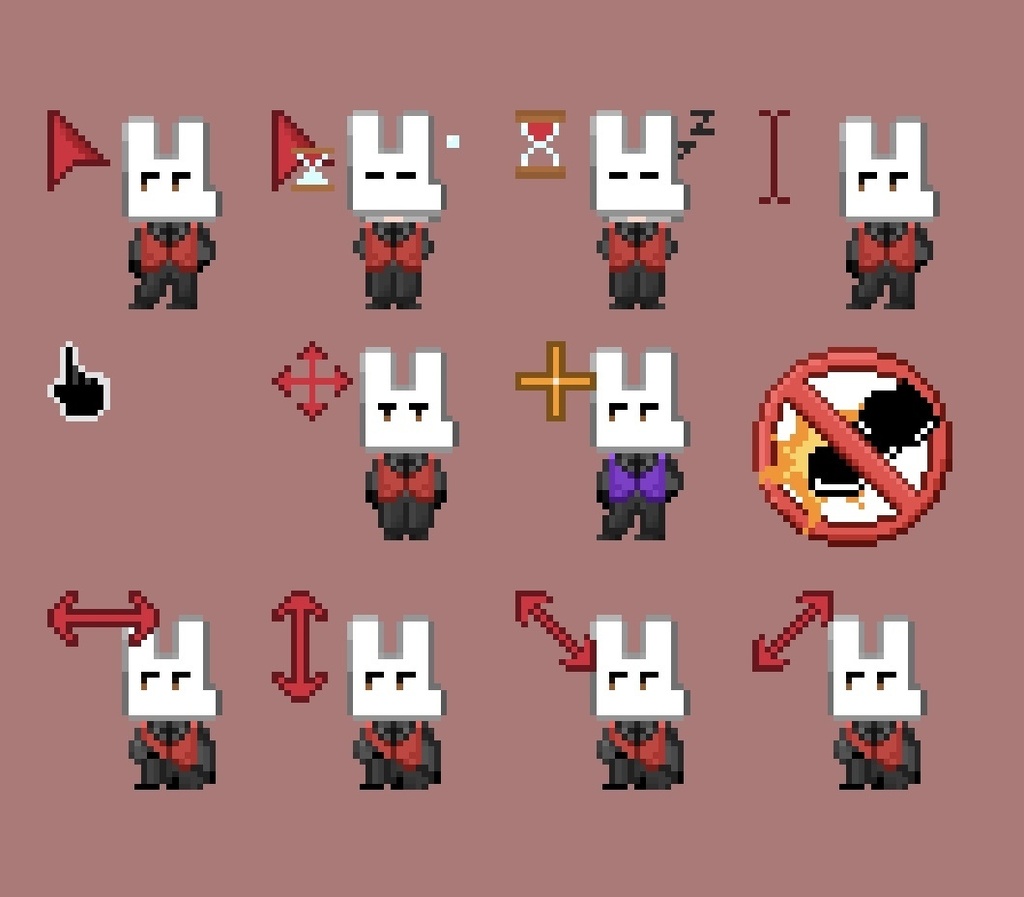 キッカー マウスカーソル