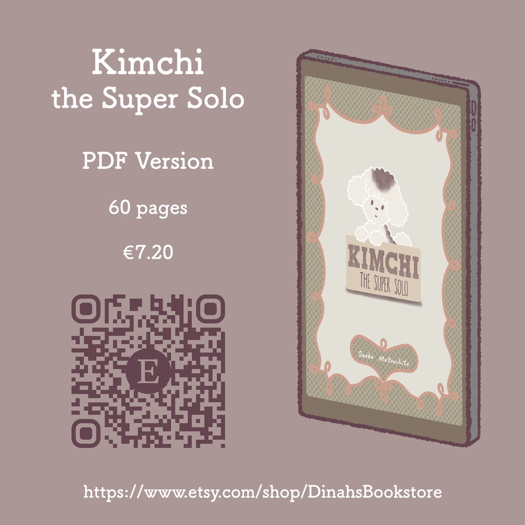 「おひとりさまのキムチ」英語版「Kimchi the Super Solo」