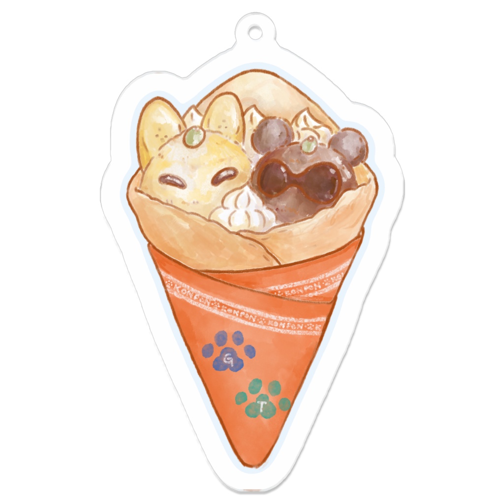 こんぽんクレープ