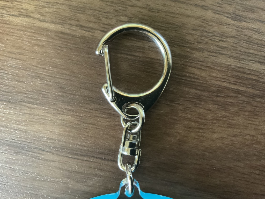 ぜんそくマーク アクリルキーホルダー 70×70mm