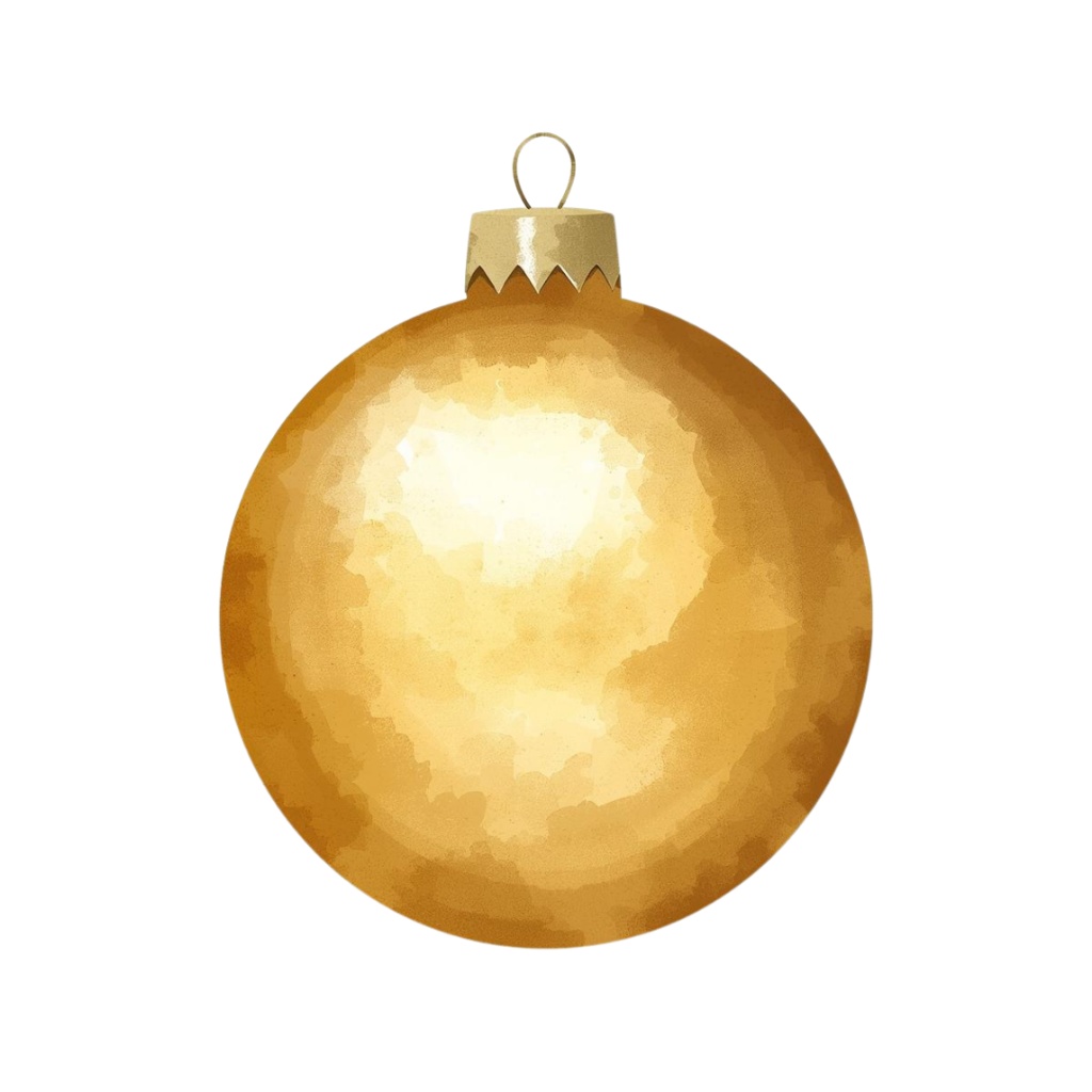 クリスマスモチーフ クリップアート20枚セット(AI生成 / 背景透過PNG)