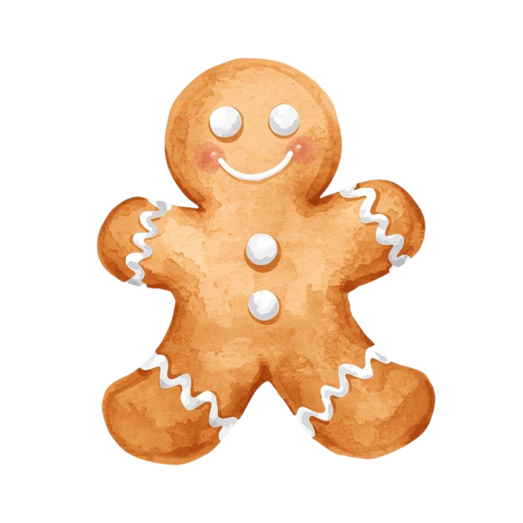 クリスマスモチーフ クリップアート20枚セット(AI生成 / 背景透過PNG)