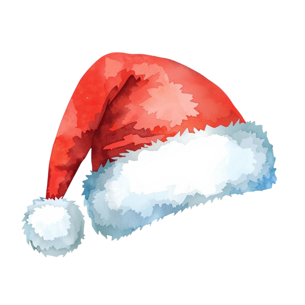 クリスマスモチーフ クリップアート20枚セット(AI生成 / 背景透過PNG)