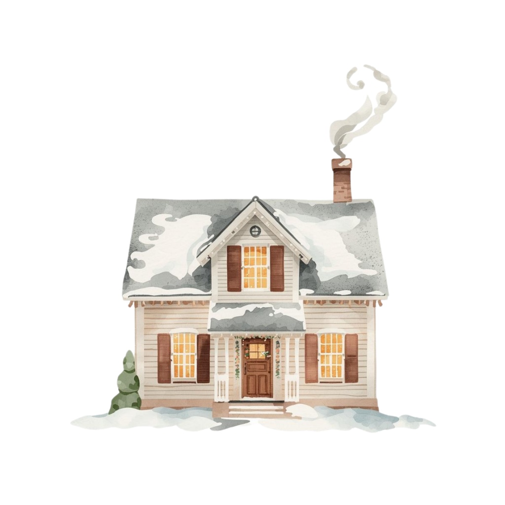 クリスマスモチーフ クリップアート20枚セット(AI生成 / 背景透過PNG)